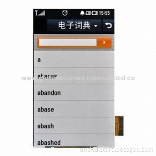 4-inch TFT LCD panel with high lumilance, applied for mobilephoneNew